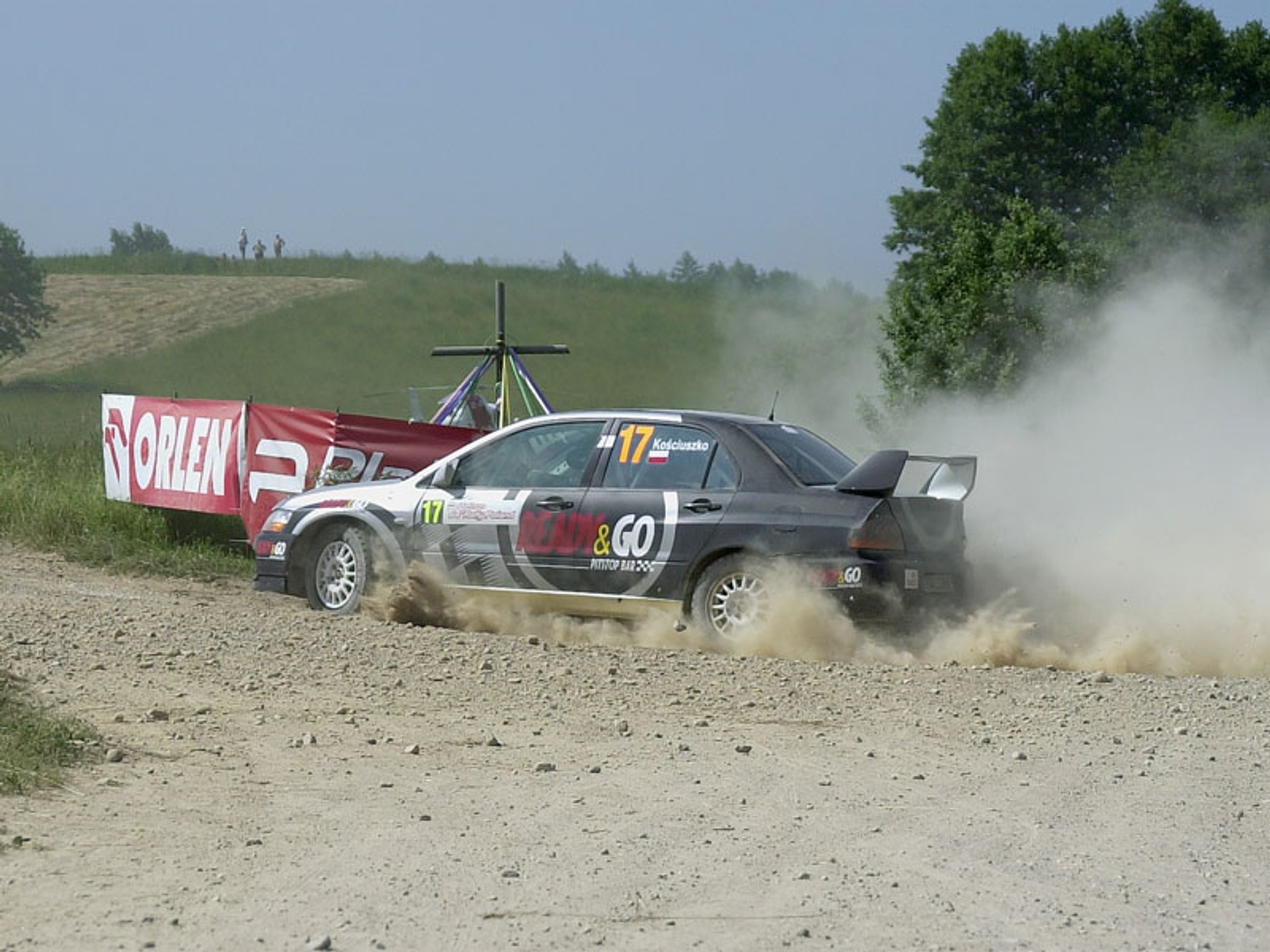 Rajd Polski 2007: wypadek Dudy, kurz i emocje (fotogaleria)