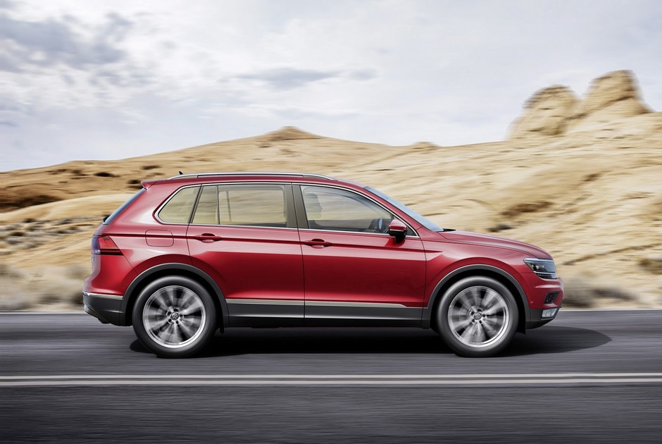 Frankfurt 2015: Volkswagen Tiguan II większy i bardziej luksusowy