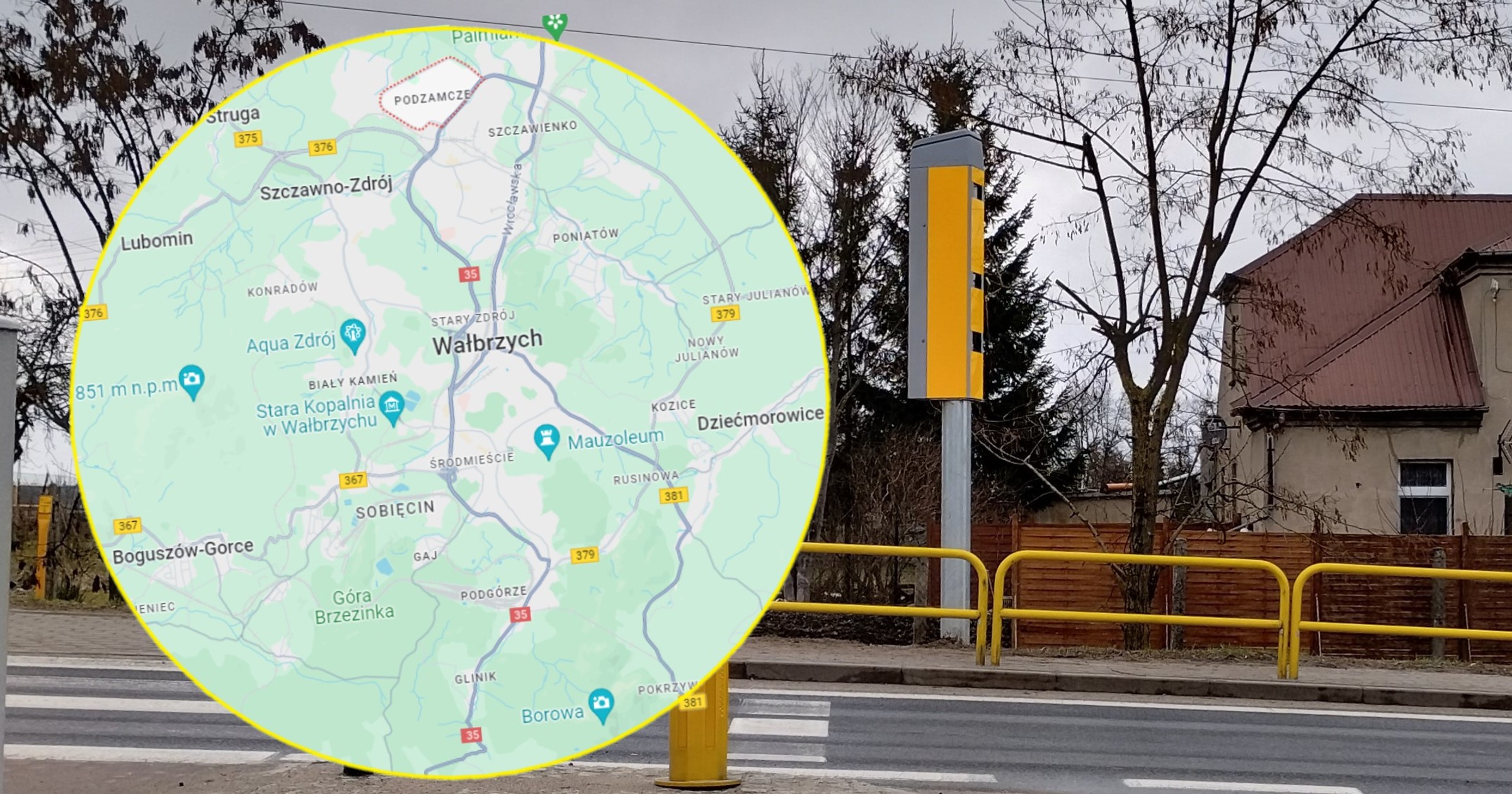 Fotoradar w Wałbrzychu to nowa dojna krowa GITD