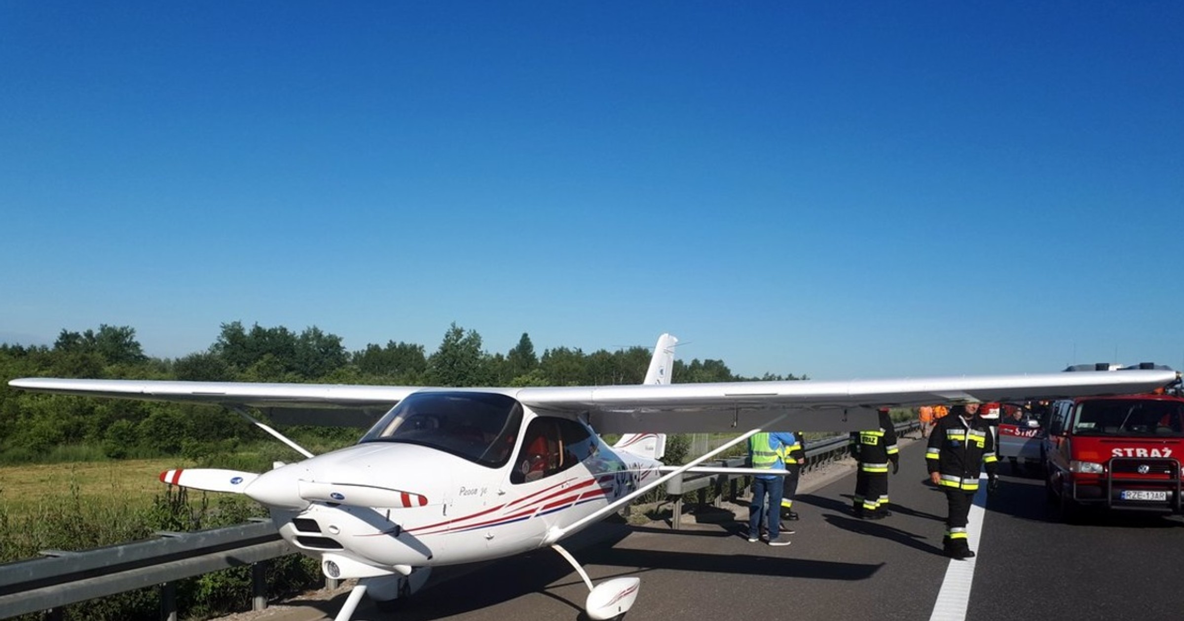 Awaryjne lądowania na A4