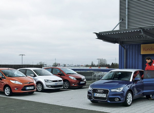 Audi A1 Sportback kontra Ford Fiesta, Volkswagen Polo i Toyota Yaris: mieszczuch z turbo czy bez?