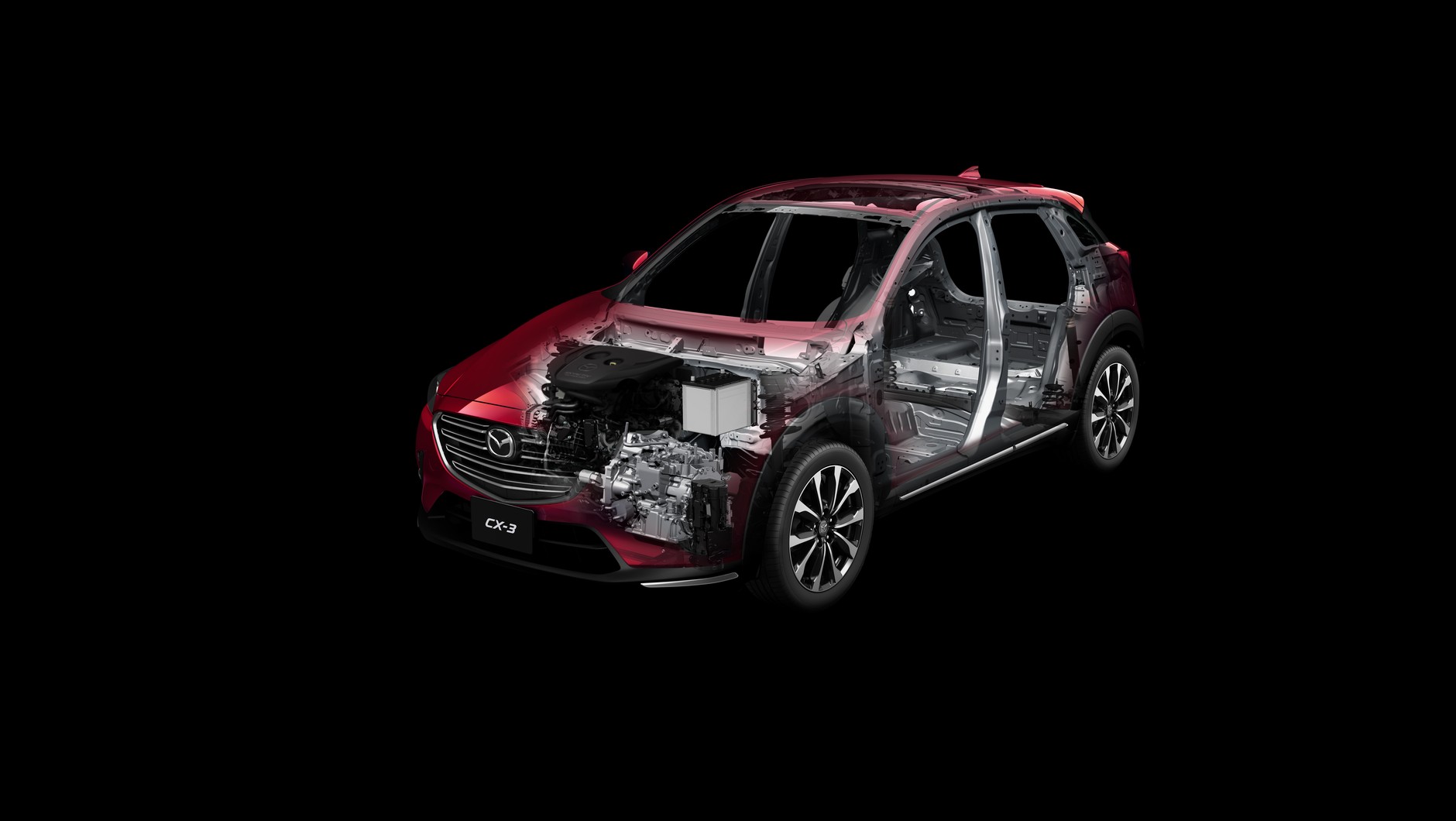 Lekka i wytrzymała konstrukcja Mazdy CX-3