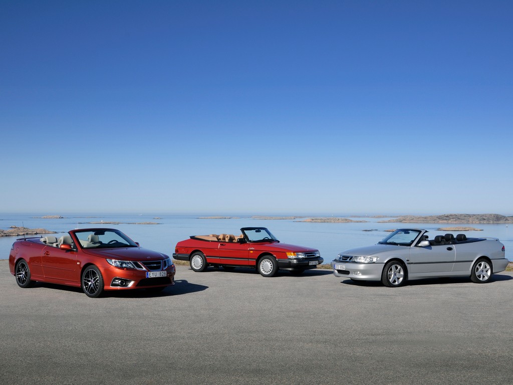 Saab świętuje 25-lecie produkcji kabrioletów