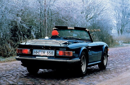 Triumph TR6 - Auto na brytyjską mżawkę