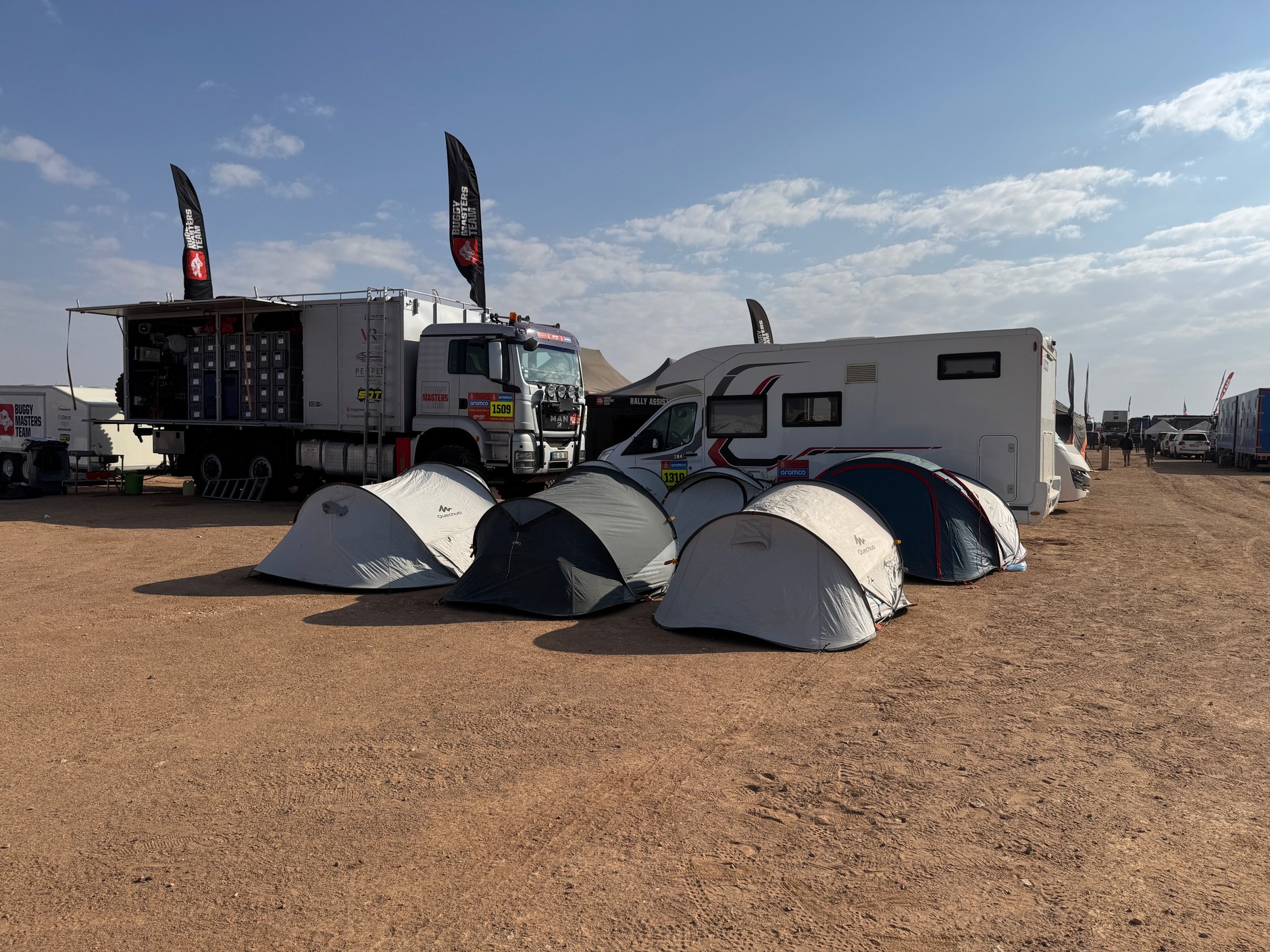 Biwak Rajd Dakar 2025