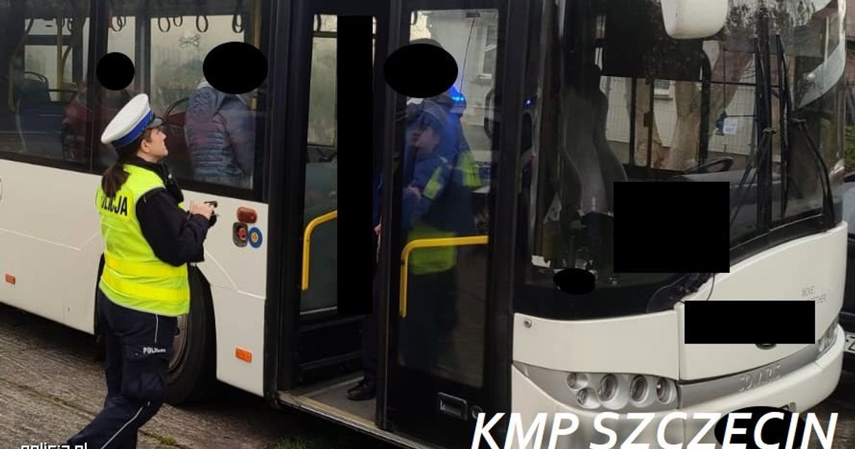 Kierowca autobusu miał prawie promil alkoholu