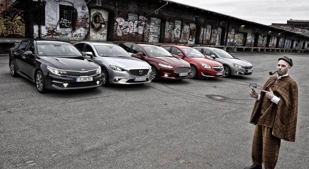 Limuzyny pod lupą - nowa Kia Optima kontra Ford Mondeo, Mazda 6, Opel Insignia i Peugeot 508
