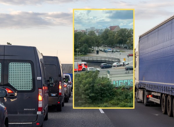 Nie chcieli zrobić korytarza życia. Polak nagrał reakcję motocyklistów