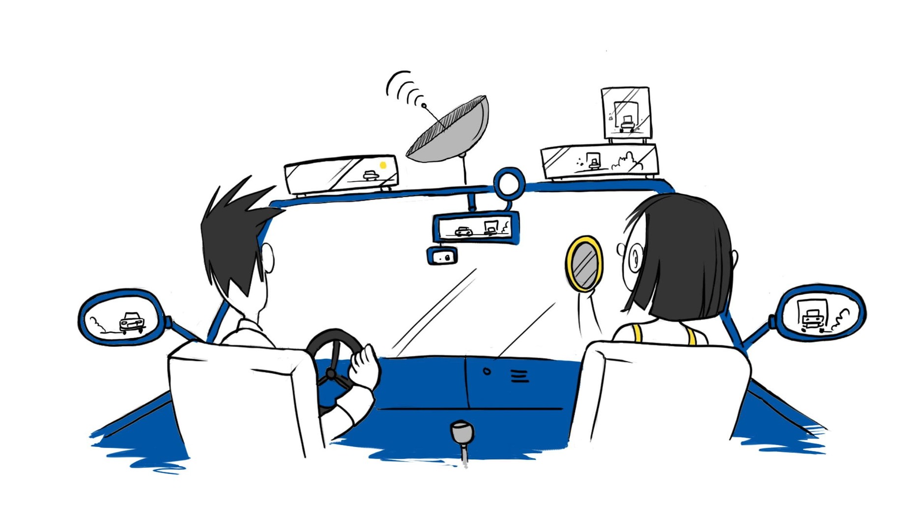 3. Podczas jazdy zawsze zwracaj uwagę na innych użytkowników drogi i utrzymuj bezpieczną odległość