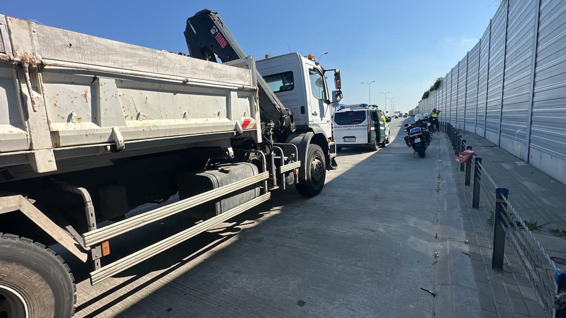 Katastrofalna kontrola ciężarówki. Wszystko zaczęło się od piasku