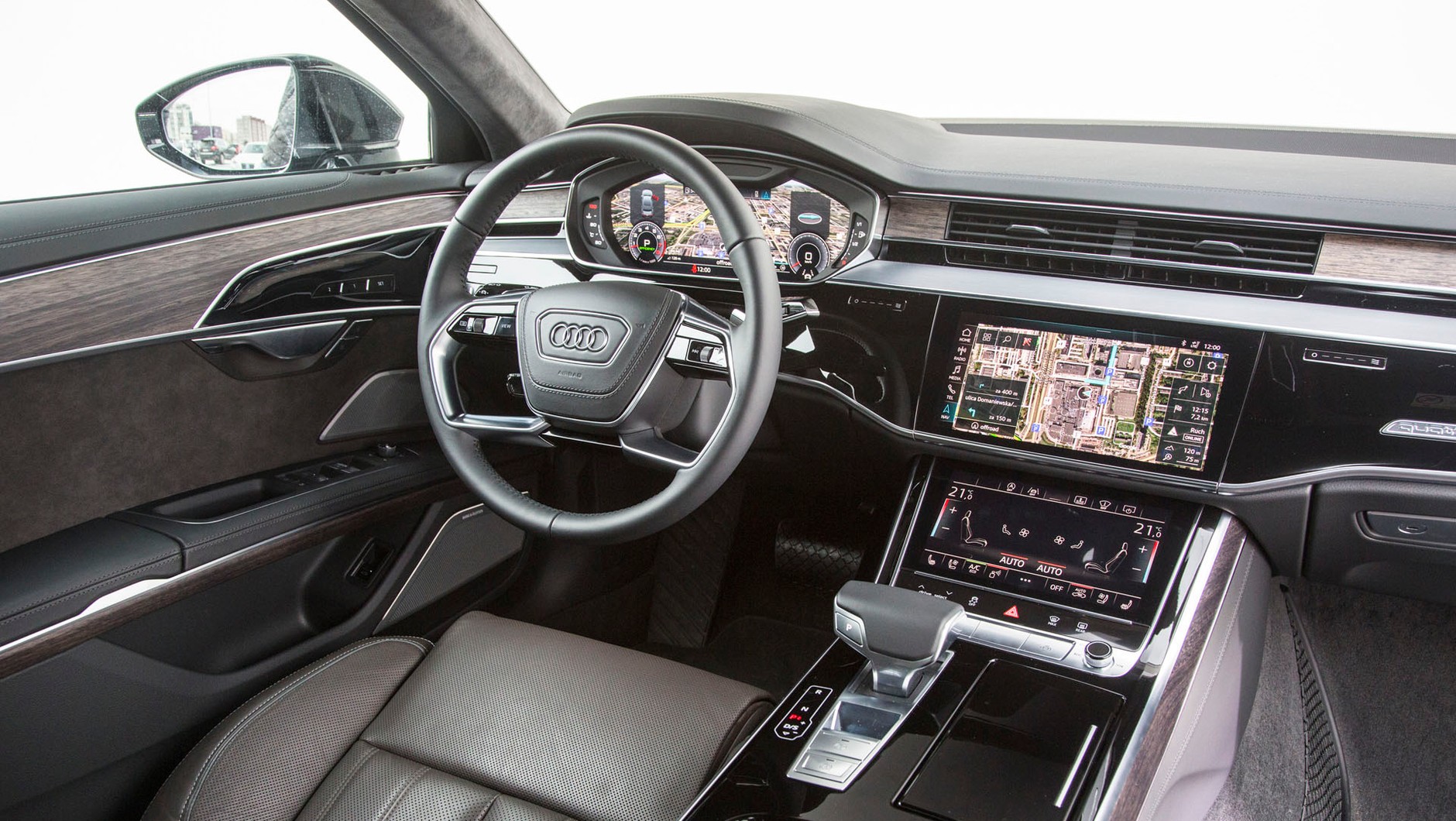 Audi A8 L 55 TFSI quattro - dotyk luksusu