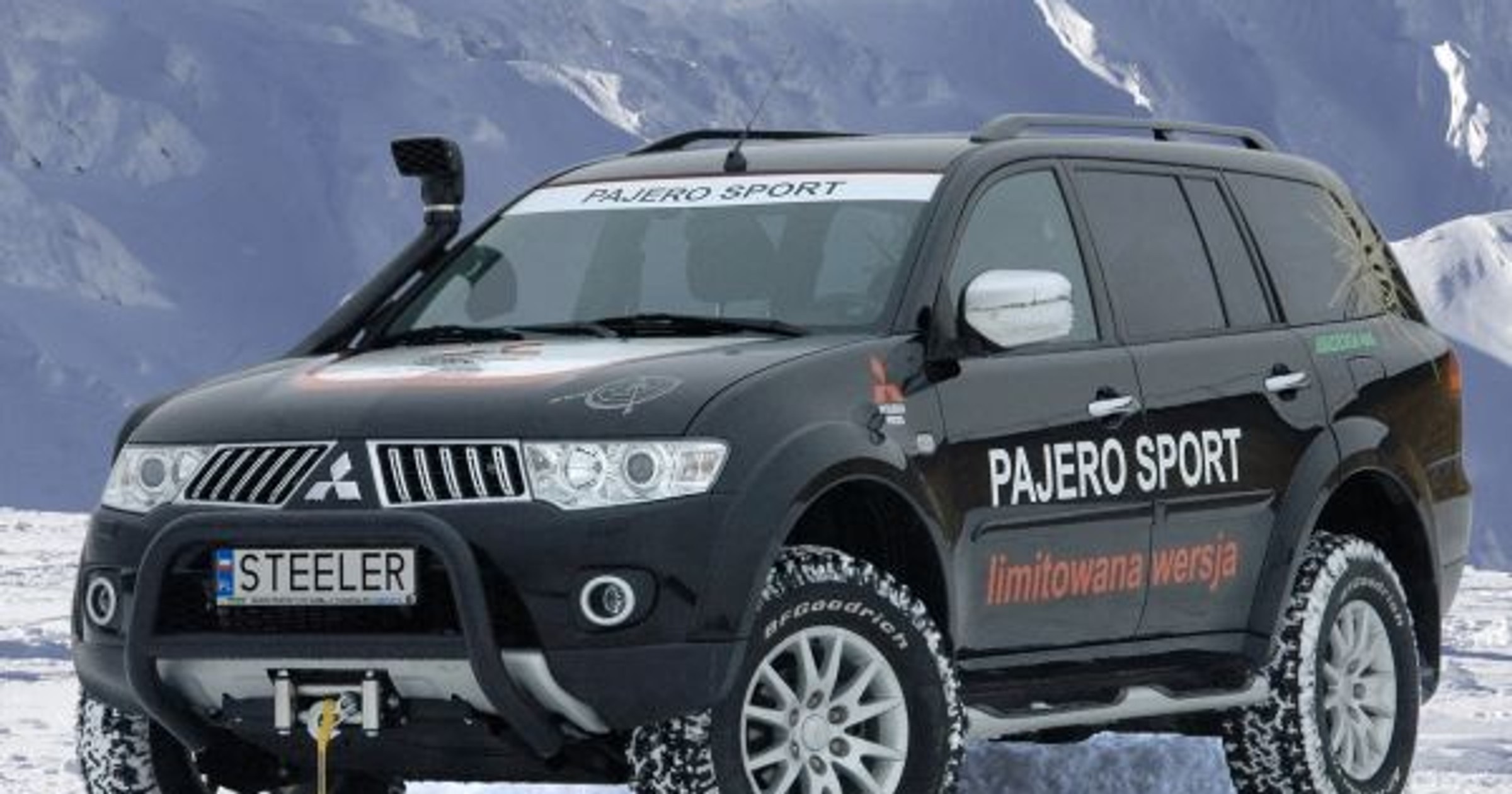 Mitsubisshi Pajero Sport  - wersja specjalna