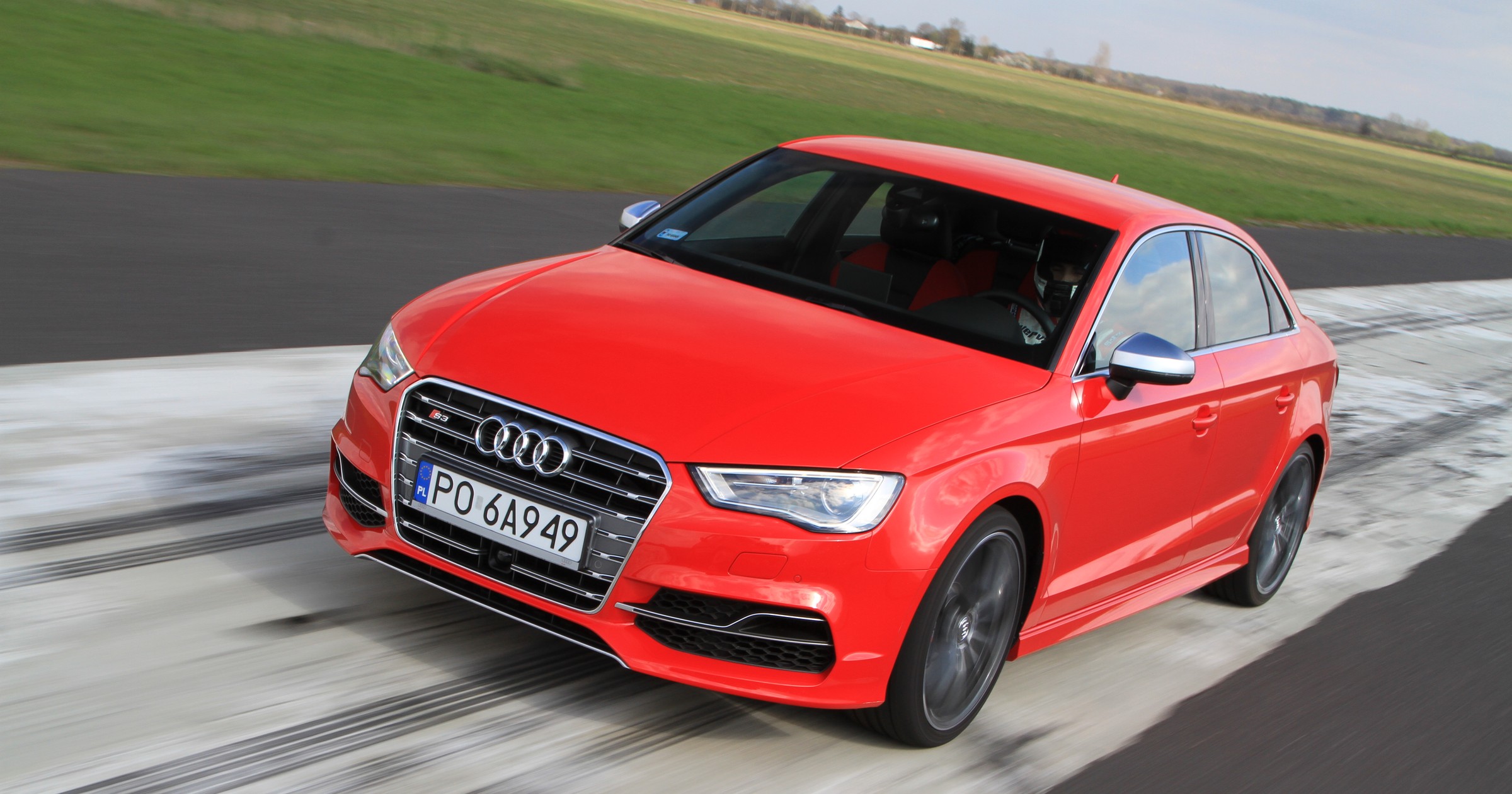 Audi S3 limousine z Kubą Giermaziakiem