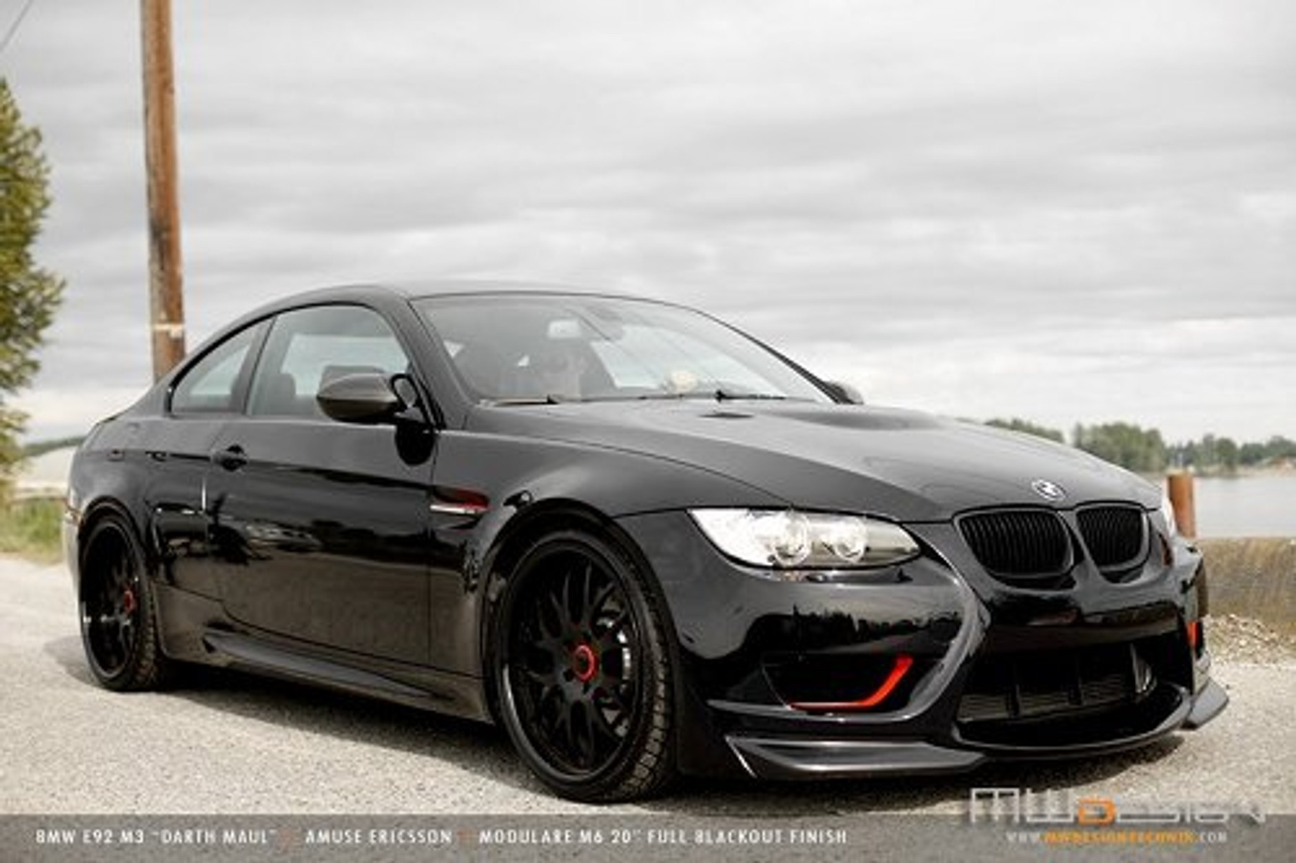 BMW M3 - Mroczne coupe od MW Design