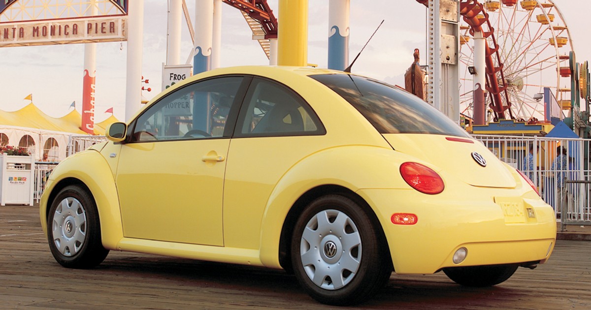 Volkswagen New Beetle – nowość w 1998 r. na polskim rynku