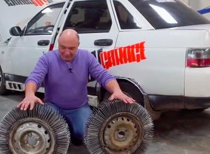 Dziwne sposoby na zastąpienie opon zimowych