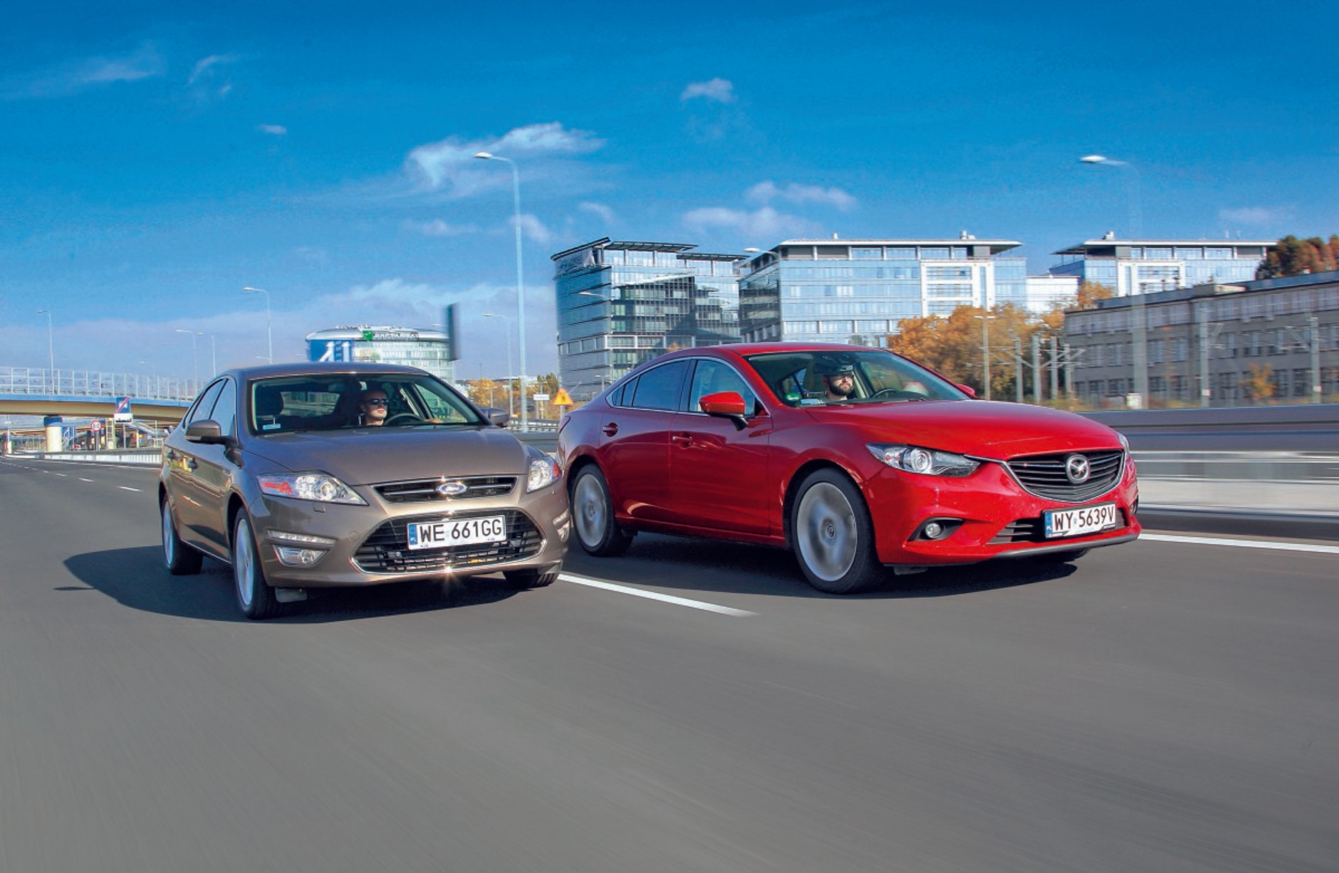 Mazda 6 2.0 Skyactiv-G, Ford Mondeo 1.6 EcoBoost