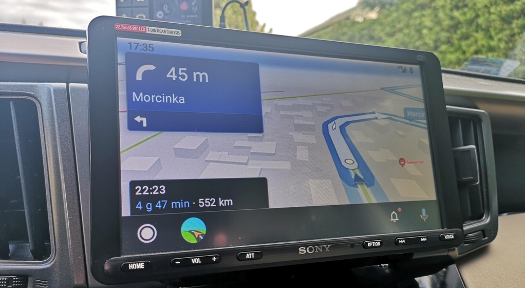 AutoMapa Android Auto