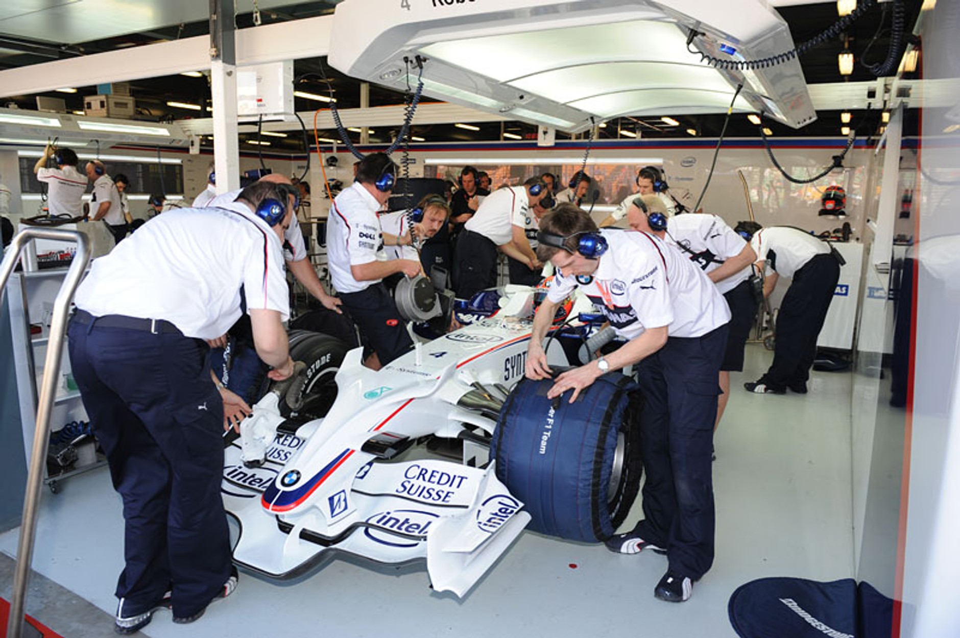 Grand Prix Australii 2008: Robert Kubica najszybszy na treningu!