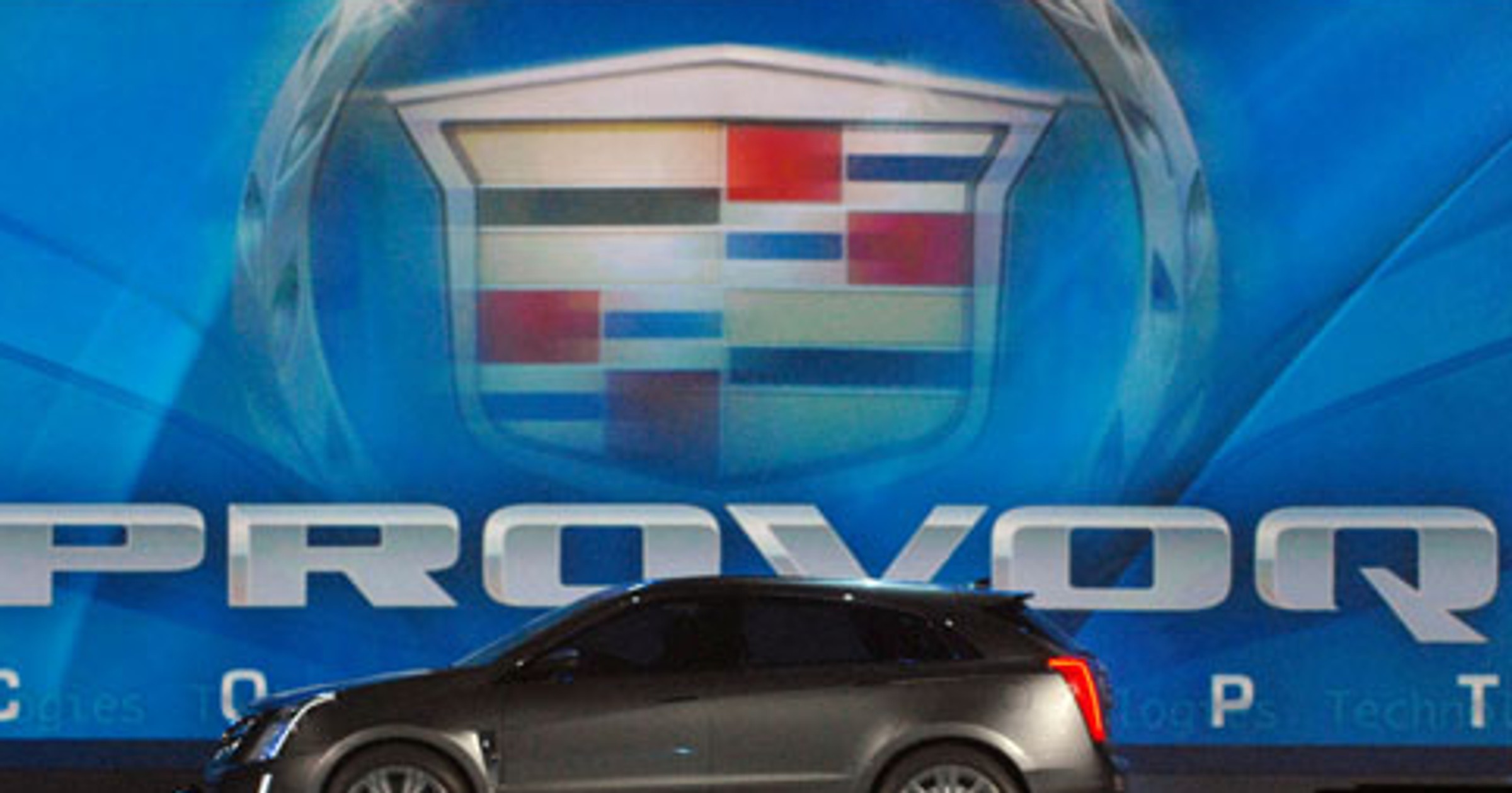 Auto na wodór - Cadillac Provoq
