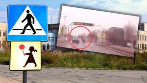 Otarł się o śmierć "o grubość szprychy". To nagranie jeży włosy na głowie