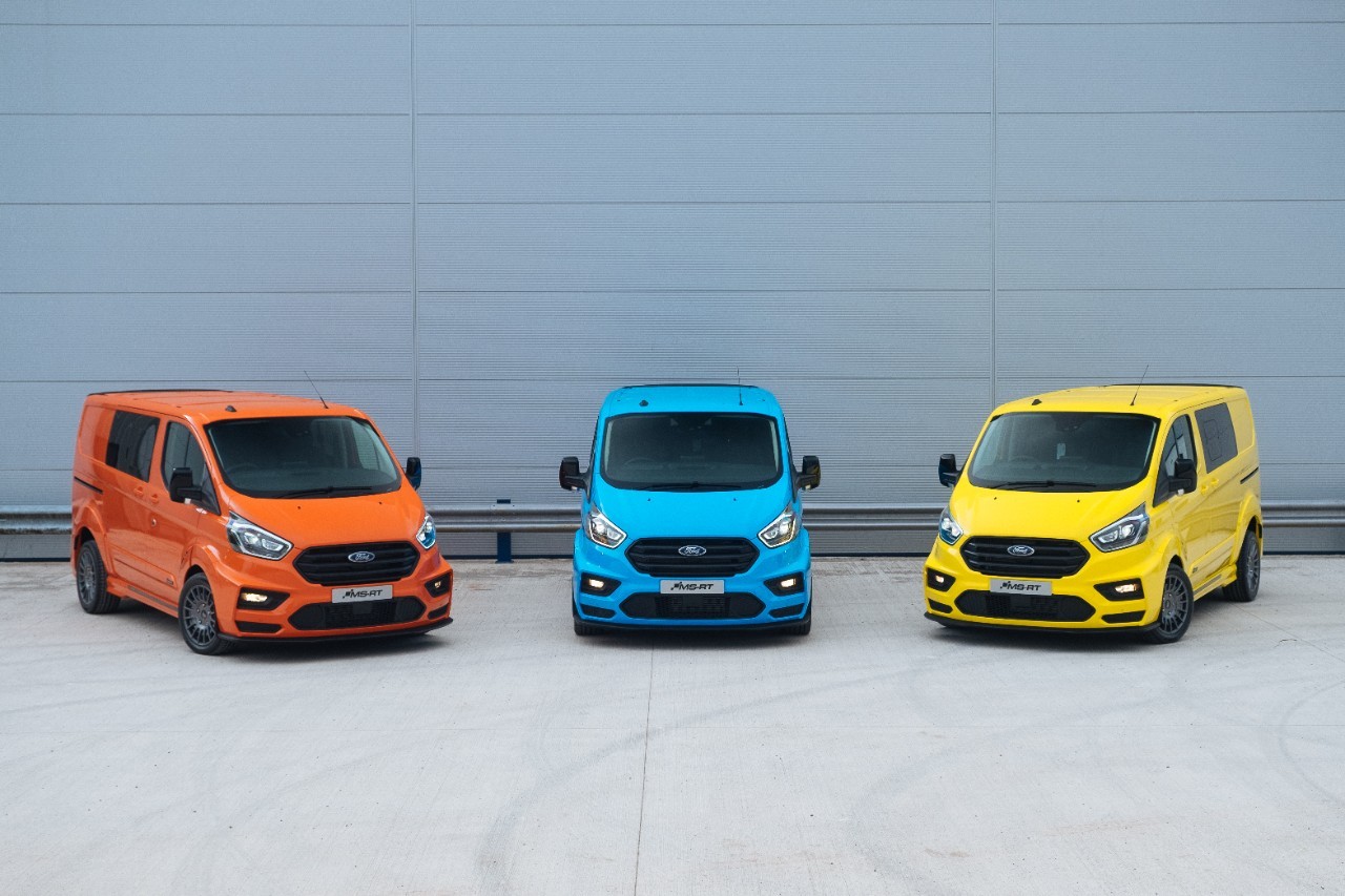 Ford Transit MS-RT w stylu auta rajdowego