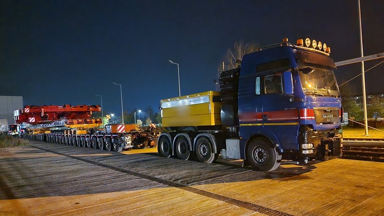 Transport maszyny TBM