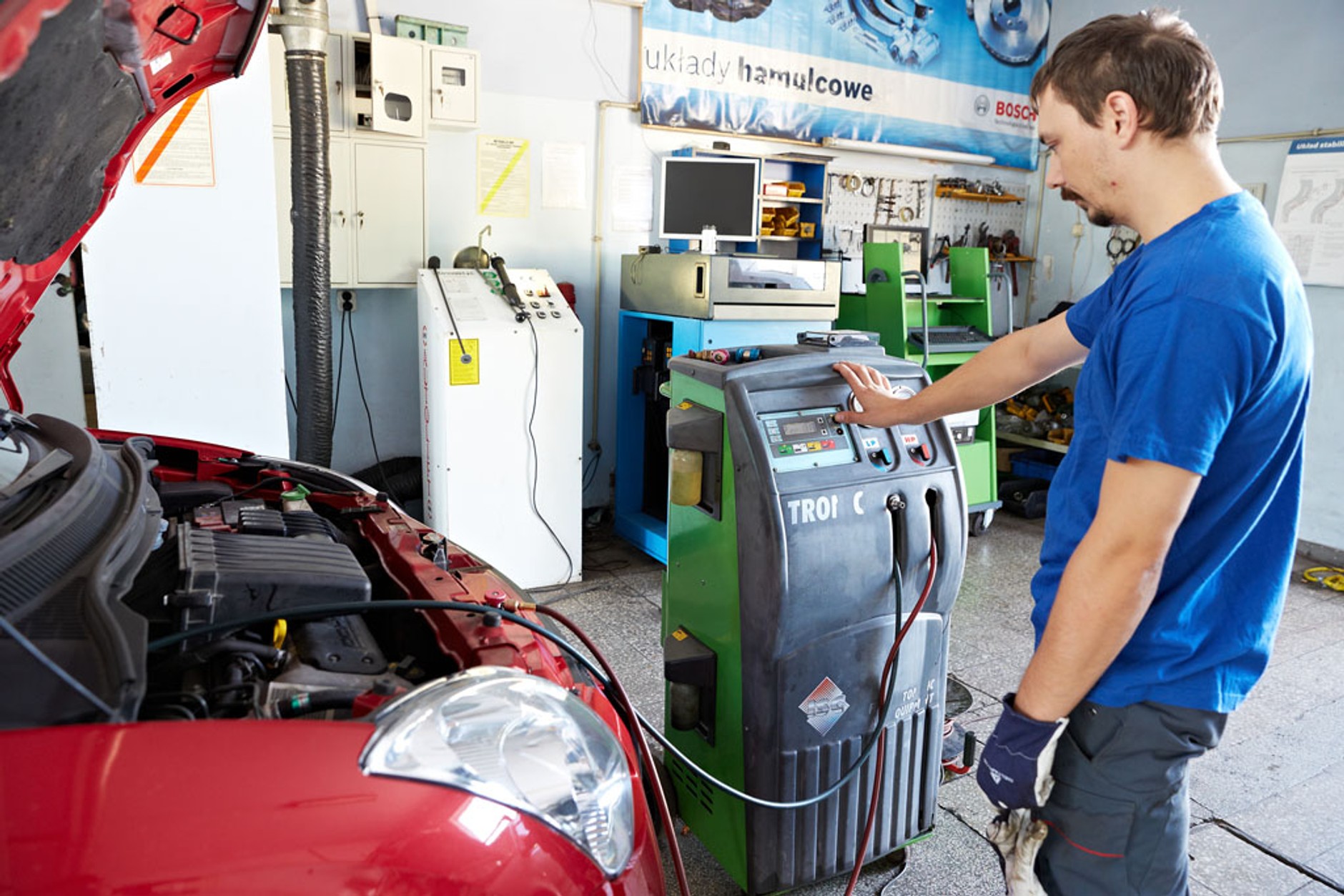 Obsługa klimatyzacji