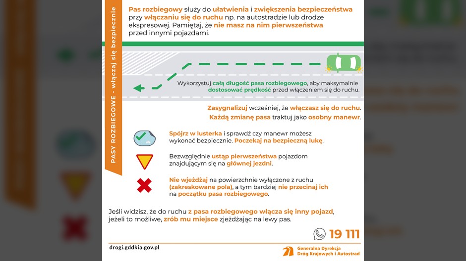 PASY ROZBIEGOWE - włączaj się bezpiecznie
