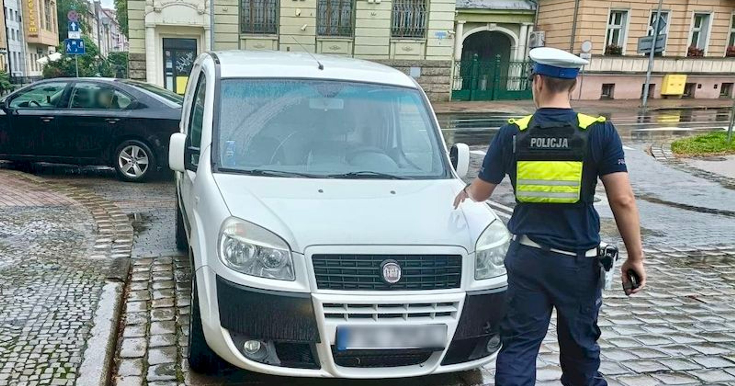 Policjanci otrzymali zgłoszenie o kolizji. Na miejscu wszystko wyszło na jaw