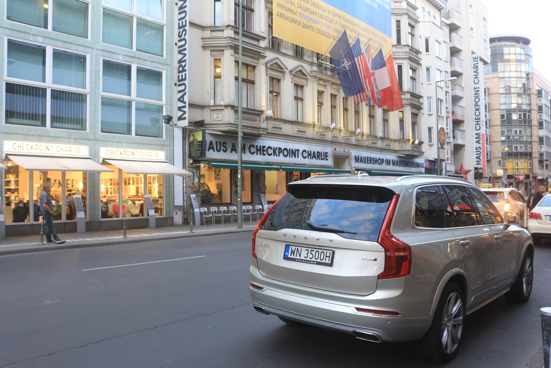 Volvo XC90 D5 w Berlinie