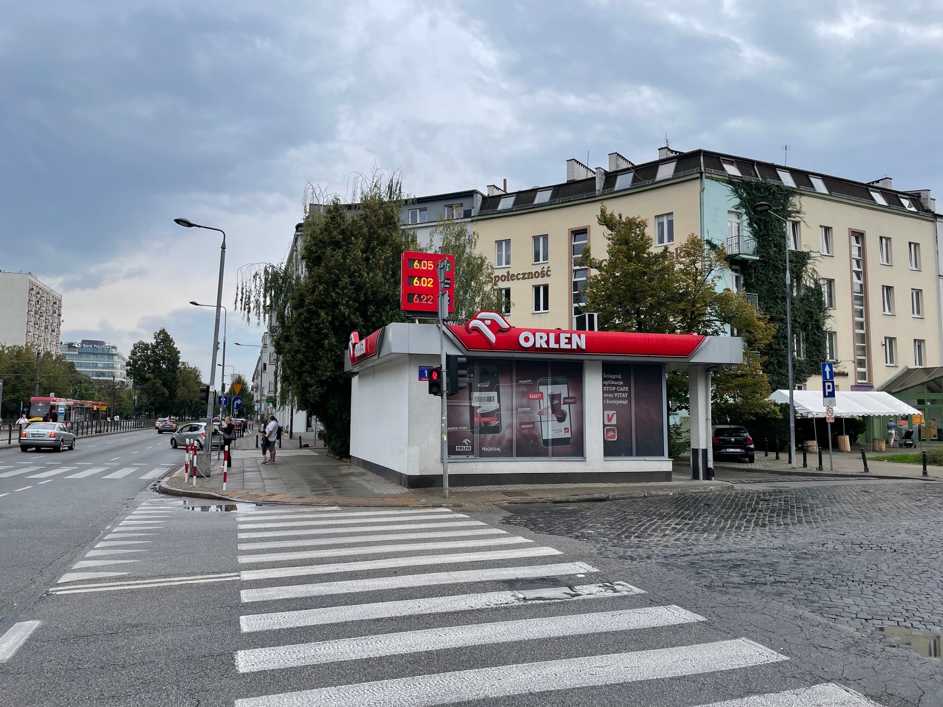 Ceny paliw na stacji Orlen w Warszawie 19 września 2023 r