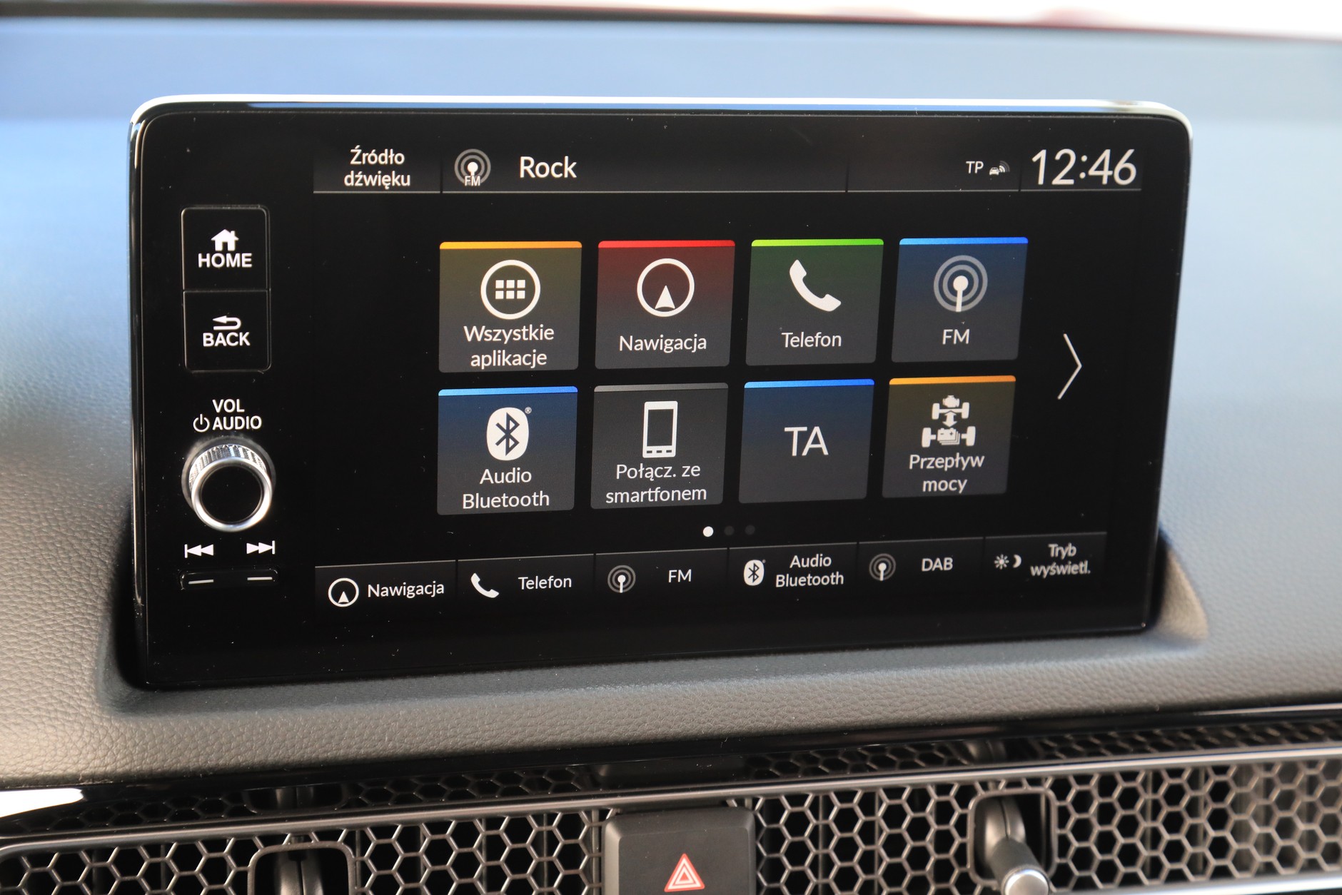 Honda Civic e: HEV 2022 11 generacja