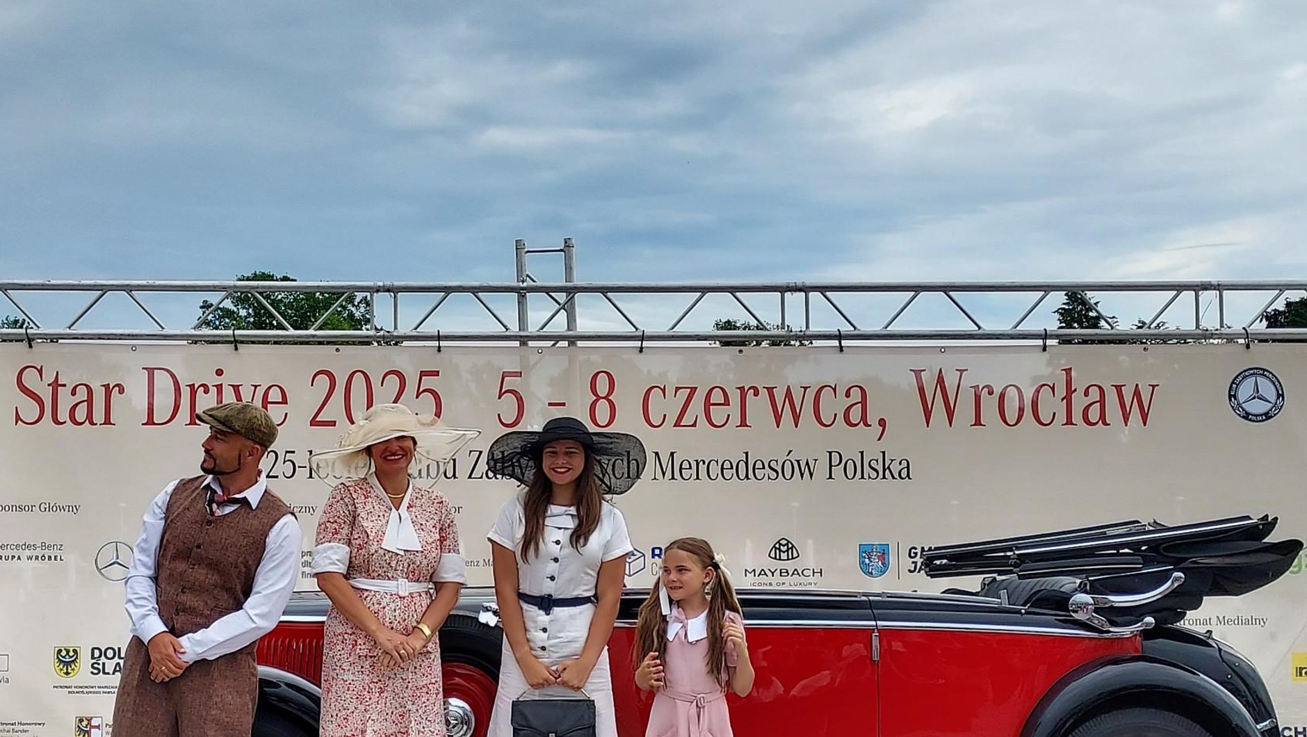 Zlot zabytkowych Mercedesów Wrocław 2025