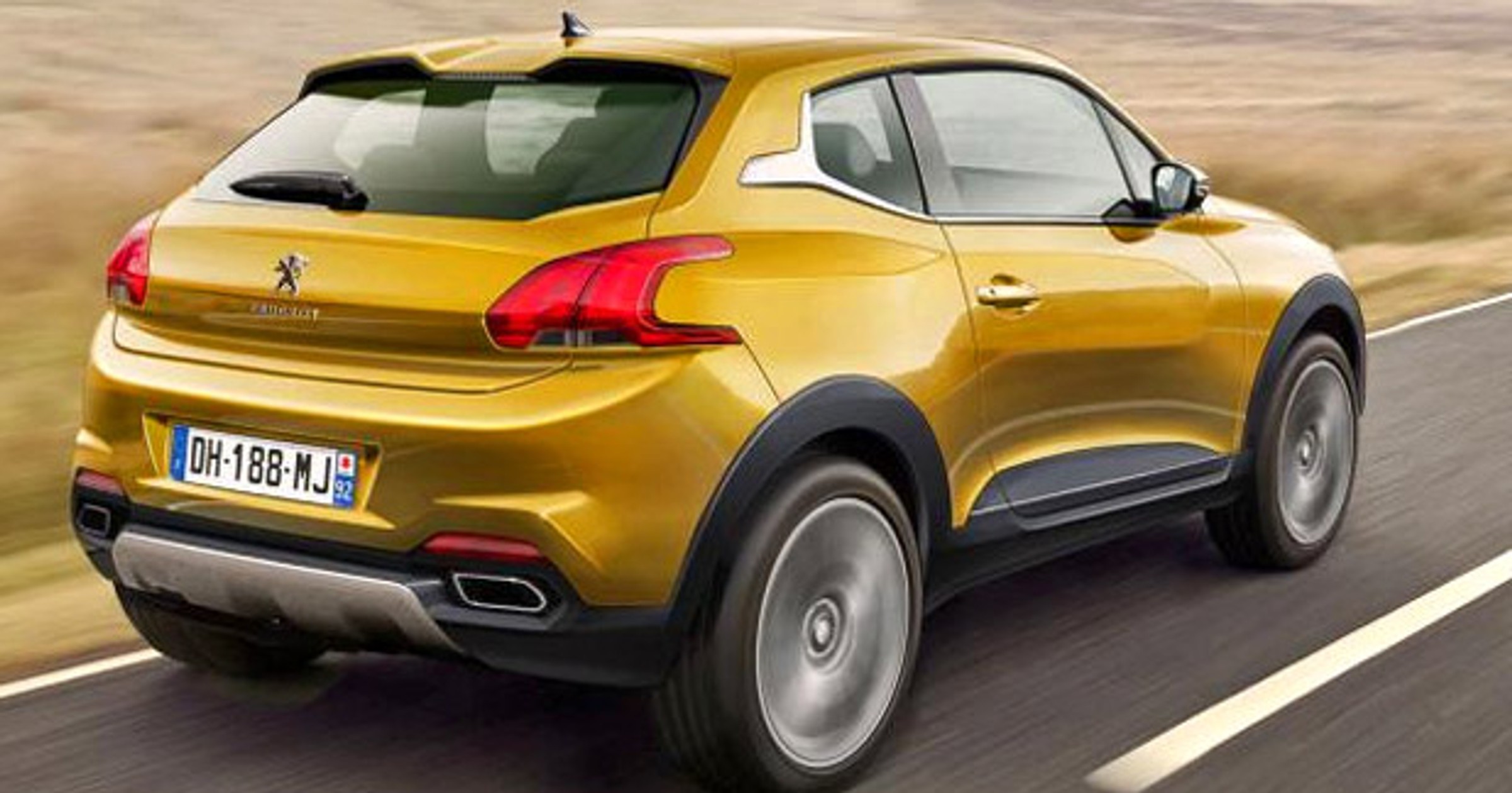 Peugeot 2008 3d