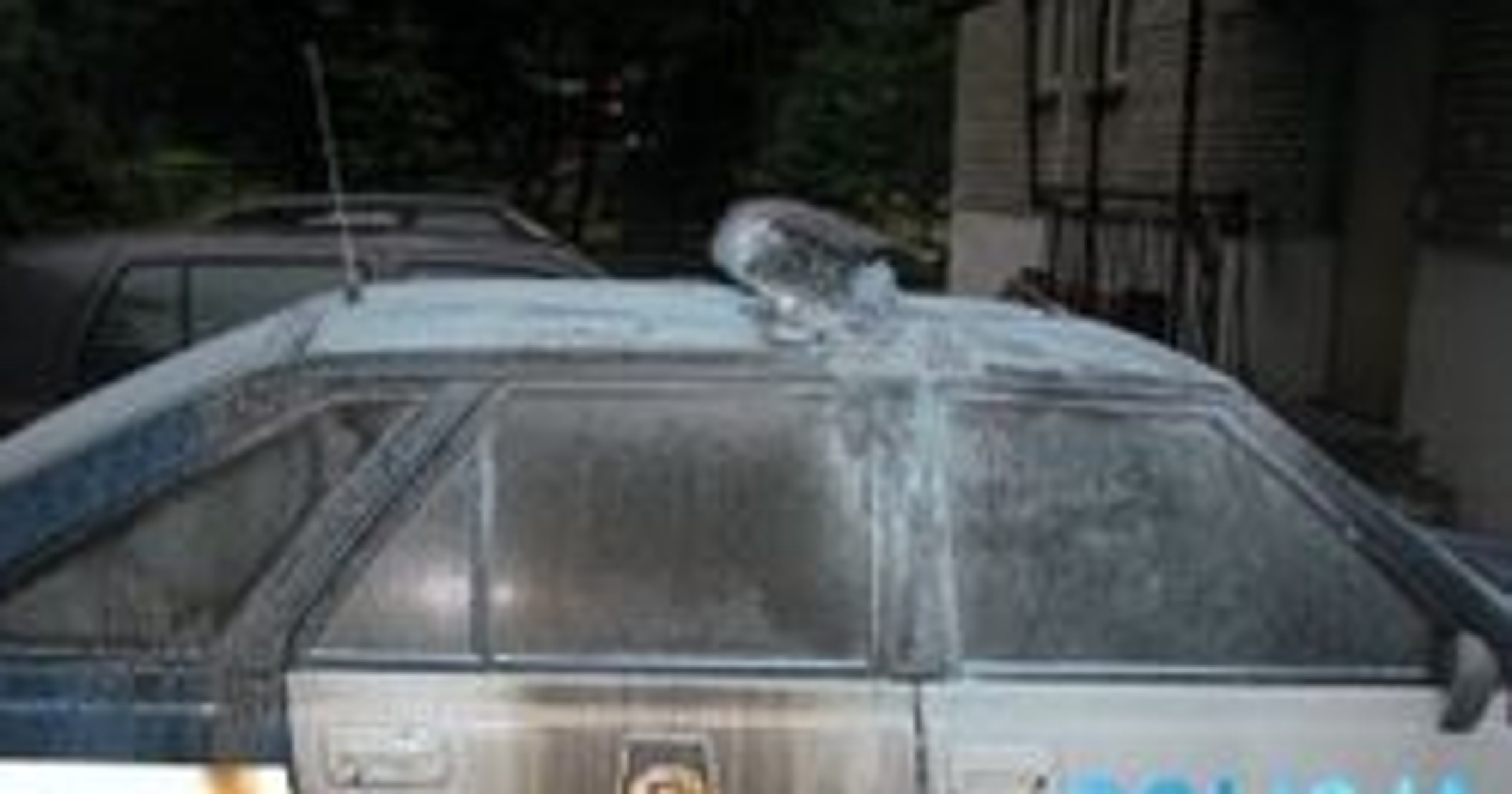 Podpalił radiowóz