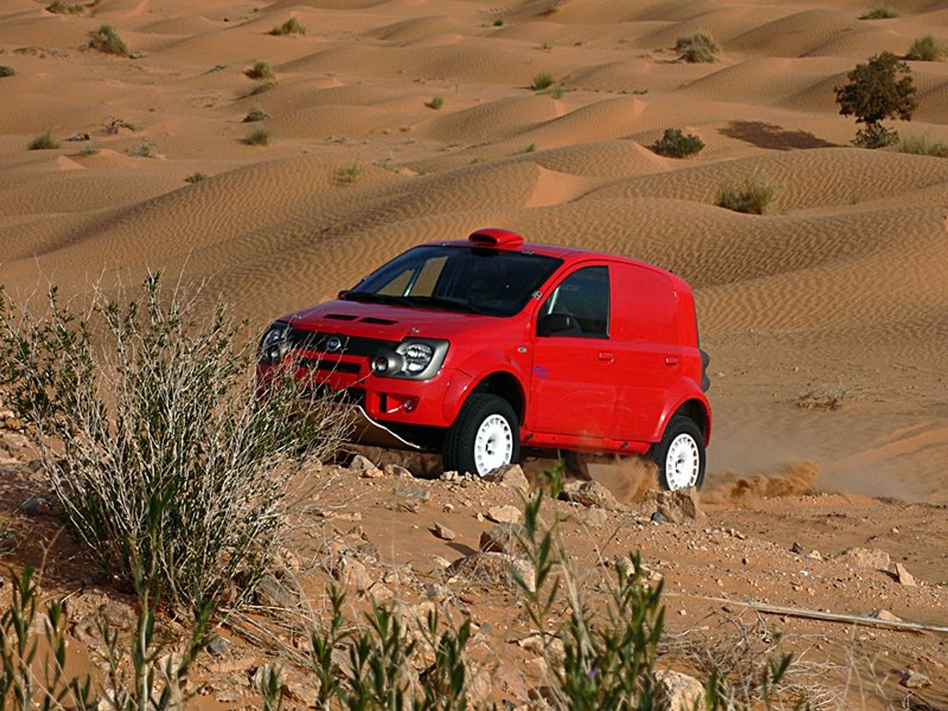 Fiat Panda Cross wystąpi w rajdzie Dakar