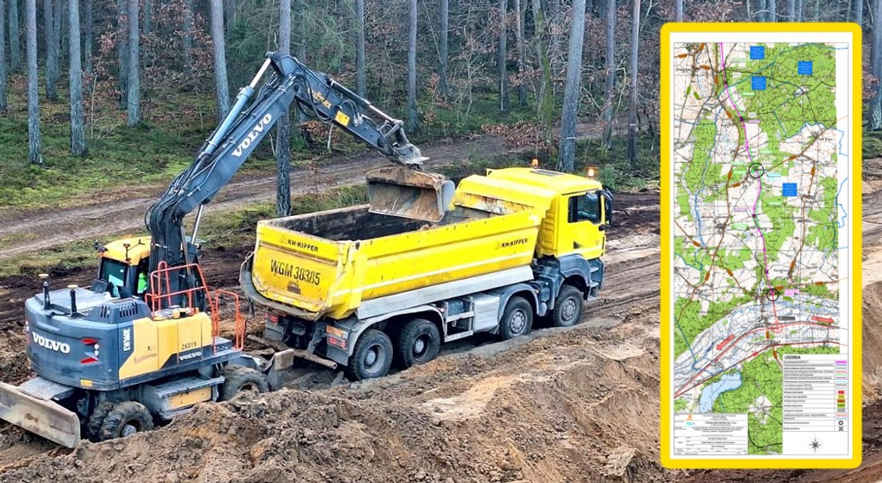 Powstaje drugi odcinek drogi do elektrowni jądrowej. Wpłynęły już wszystkie oferty