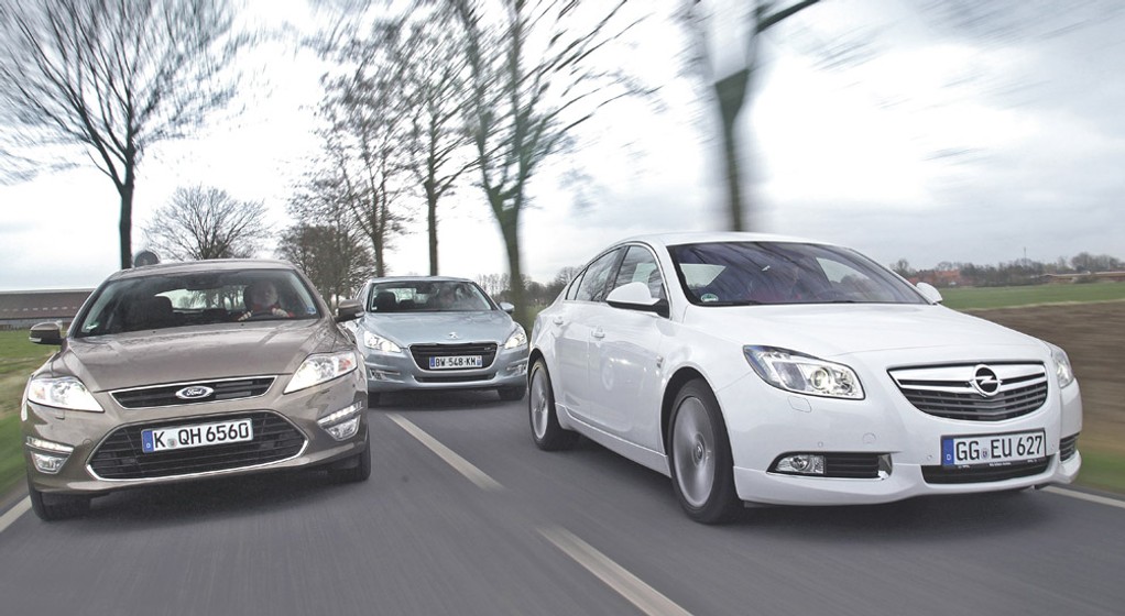 Ford Mondeo kontra Opel Insignia i Peugeot 508: limuzyny dla rodziny