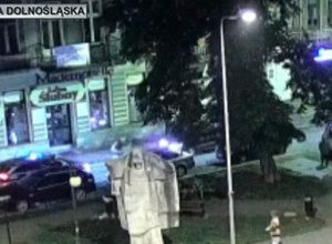 Operator monitoringu zauważył złodzieja i powiadomił policję [Nagranie]