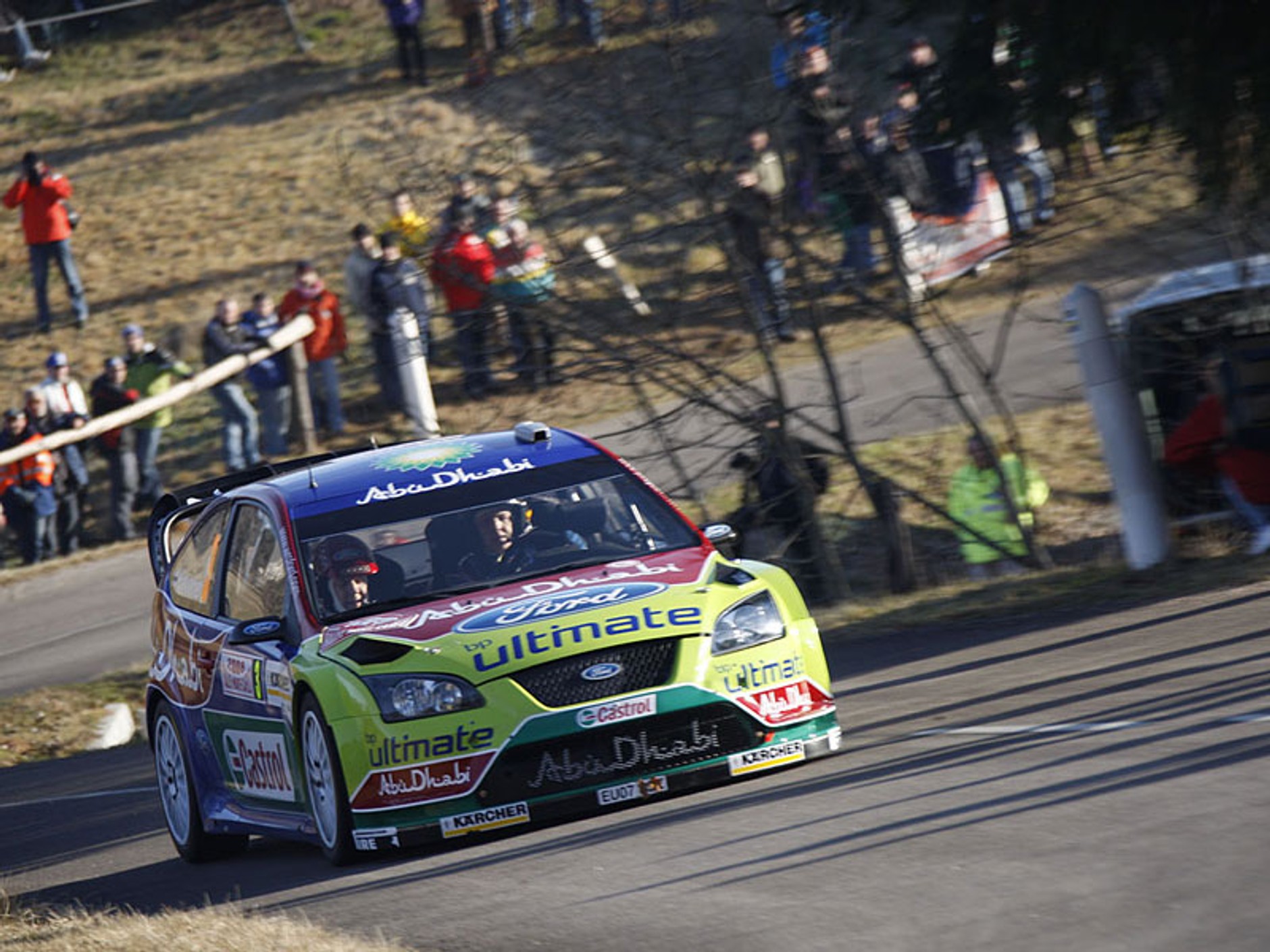 Rajd Monte Carlo 2008: pechowy Sordo, spokojny Hirvonen (relacja z trzeciego etapu)