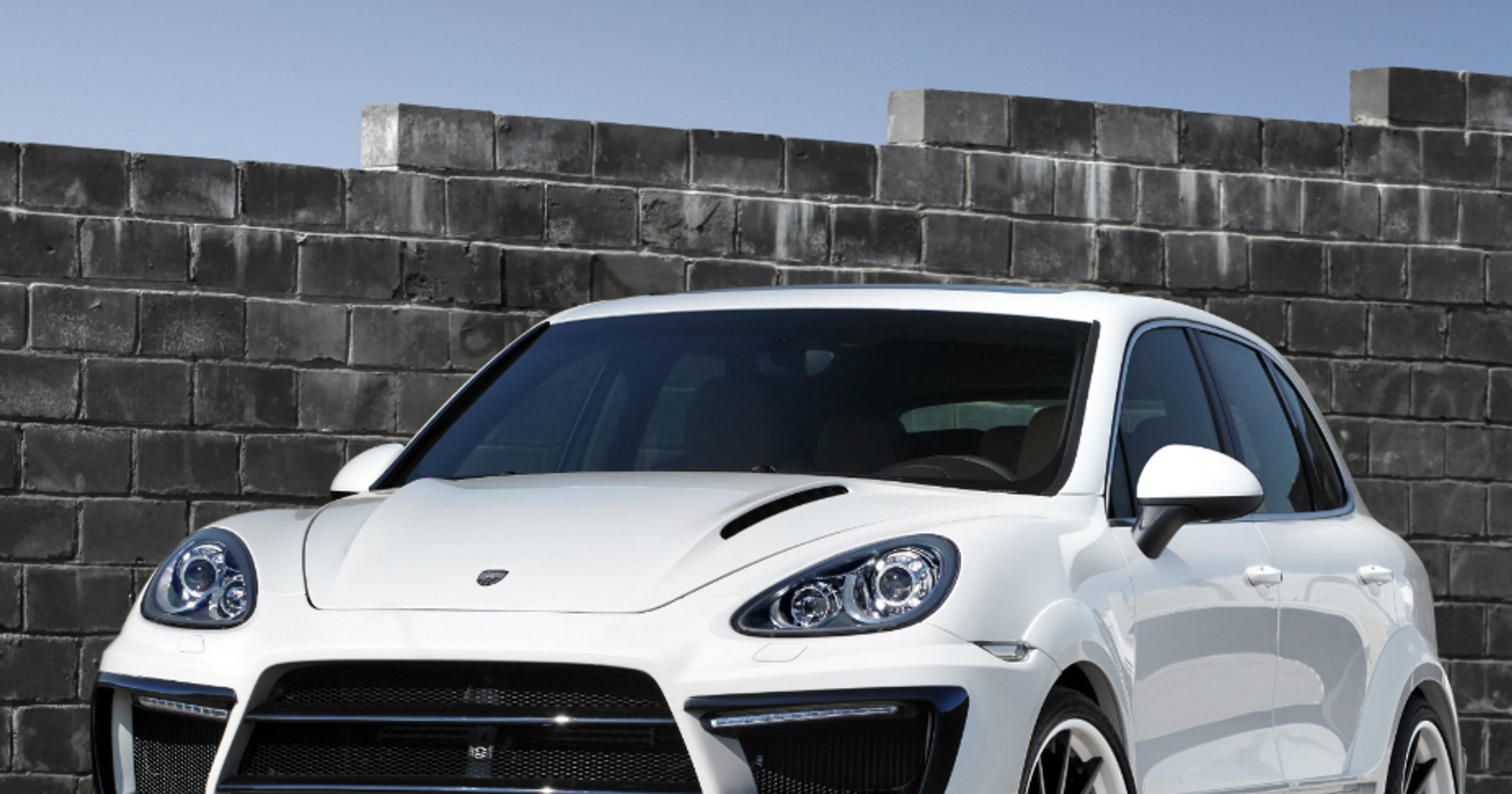 Porsche Cayenne: biały pieprz od Lumma