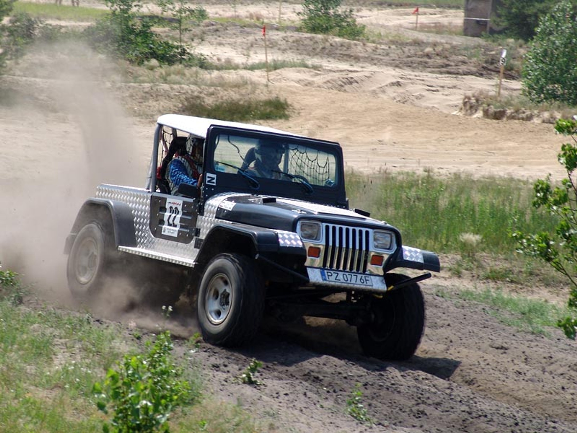 Polskie Safari 2007: w upale i piasku (fotogaleria)