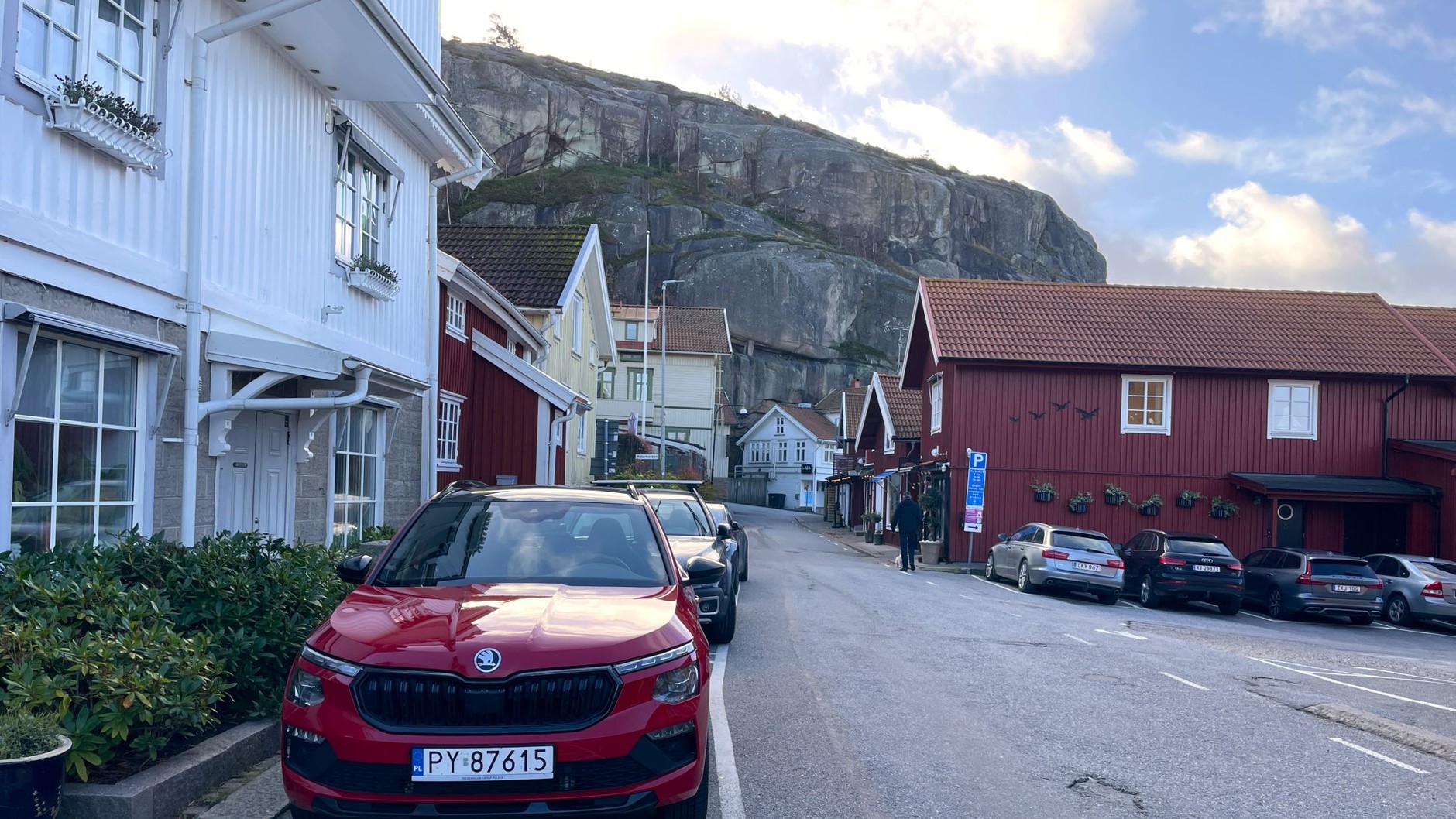 Przystanek we Fjallbace (Szwecja)