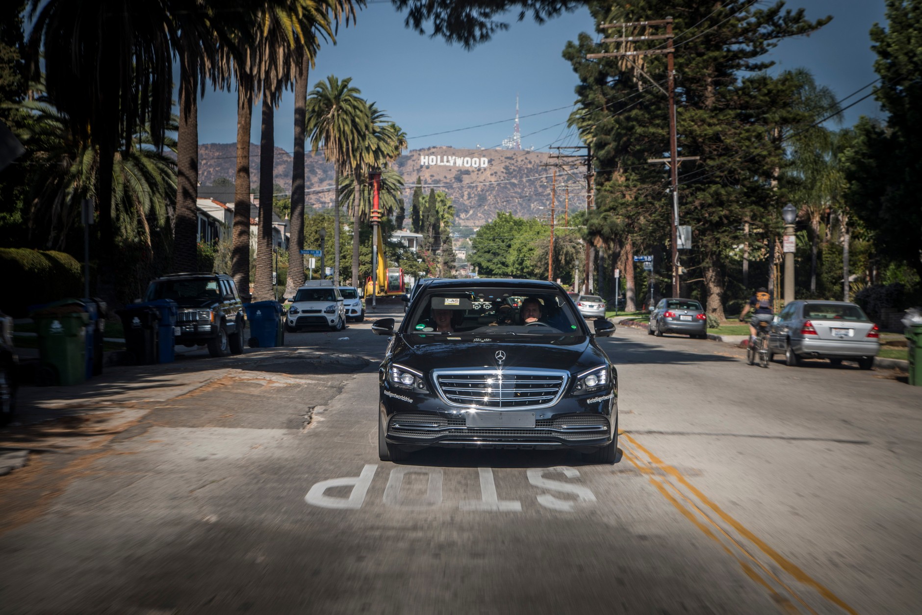 Mercedes S Autonomiczny