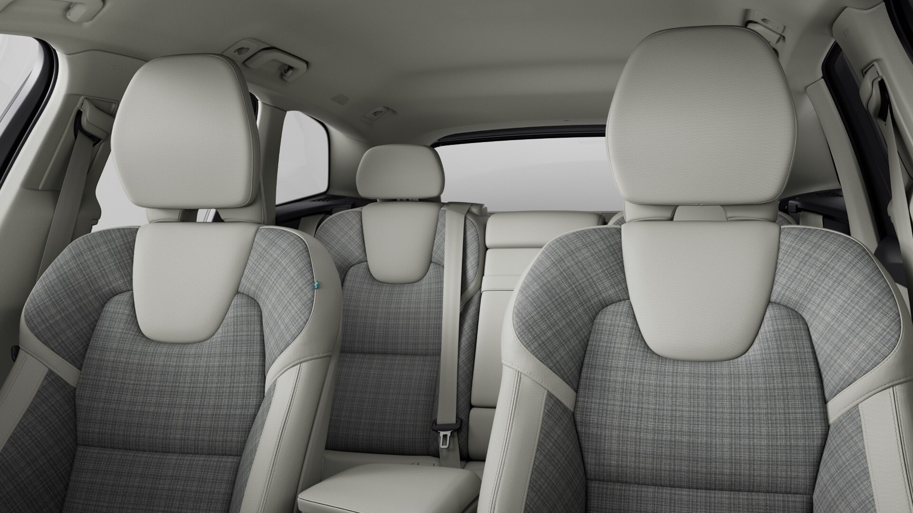 Volvo XC60 – tapicerka tekstylna City Weave w tonacji jasnej Blond