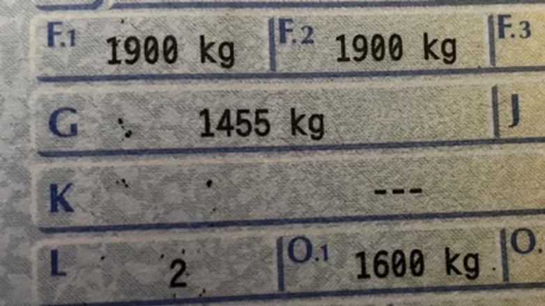 Co o możliwościach przewozowych mówi dowód rejestracyjny?