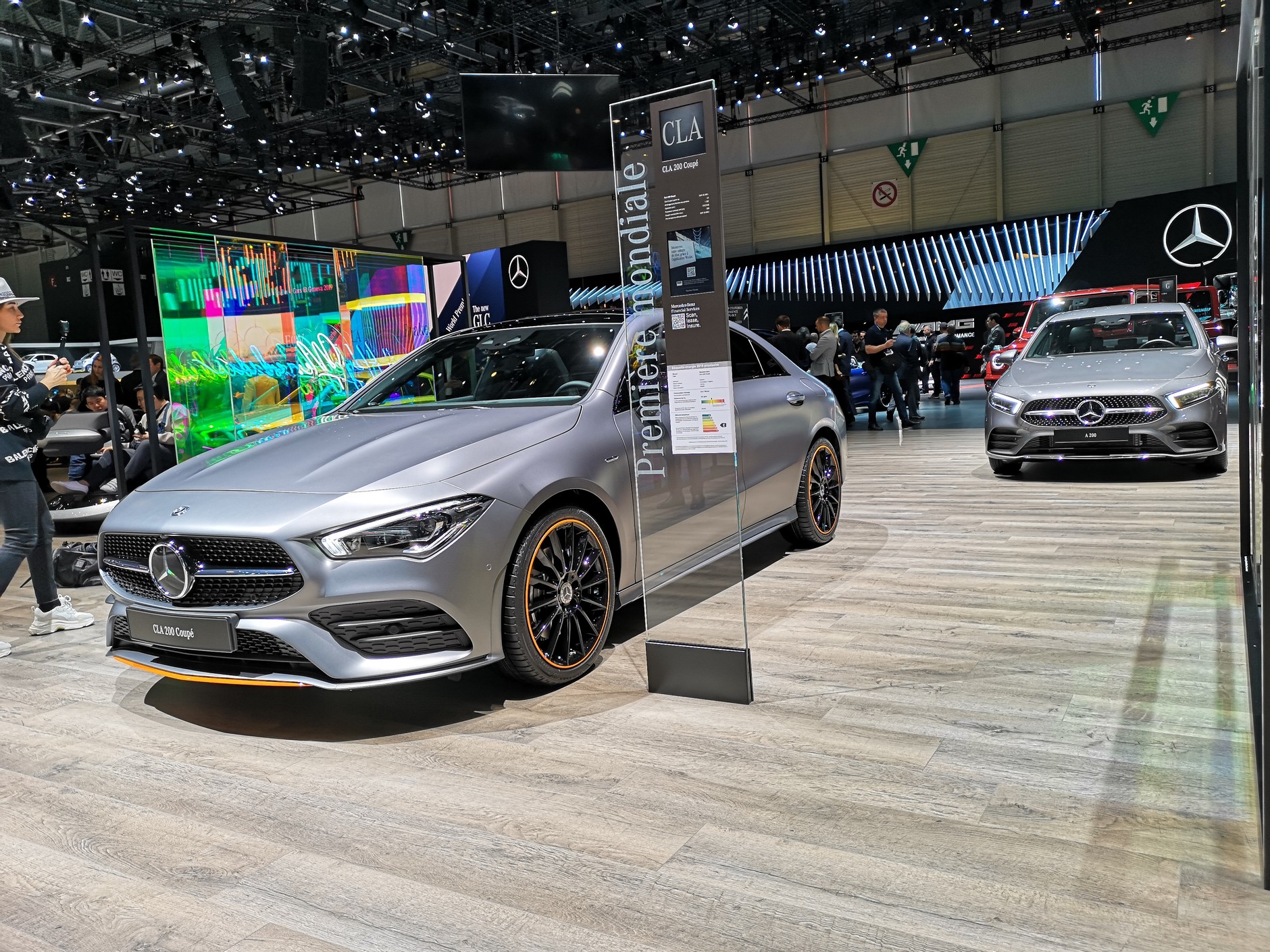 Mercedes na salonie samochodowym w Genewie - 2019