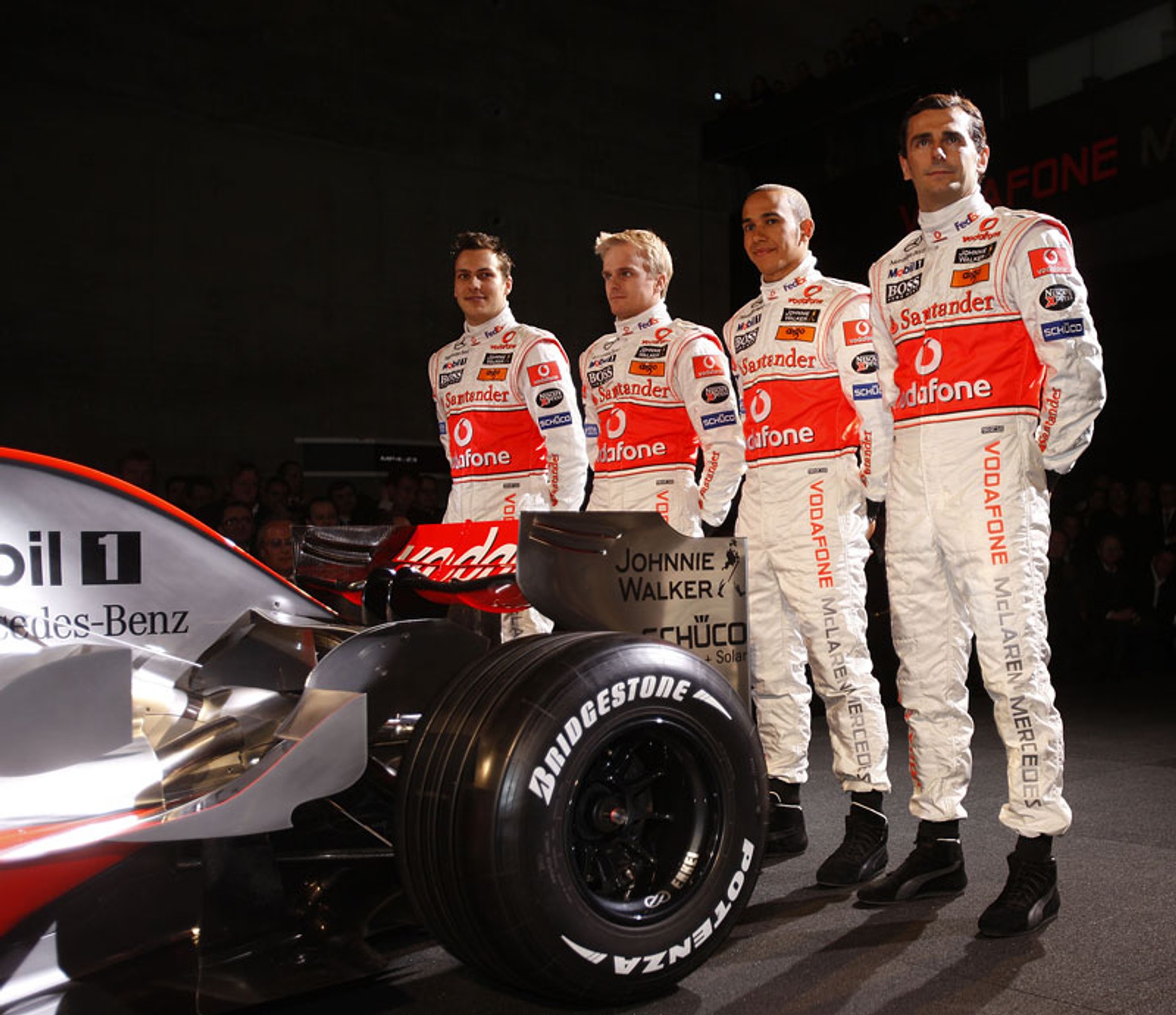 Vodafone McLaren-Mercedes w 2008 roku (historia, prezentacja)