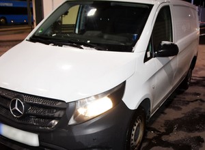 Straż Graniczna z Medyki nie wypuściła Mercedesa. Szukał go Interpol